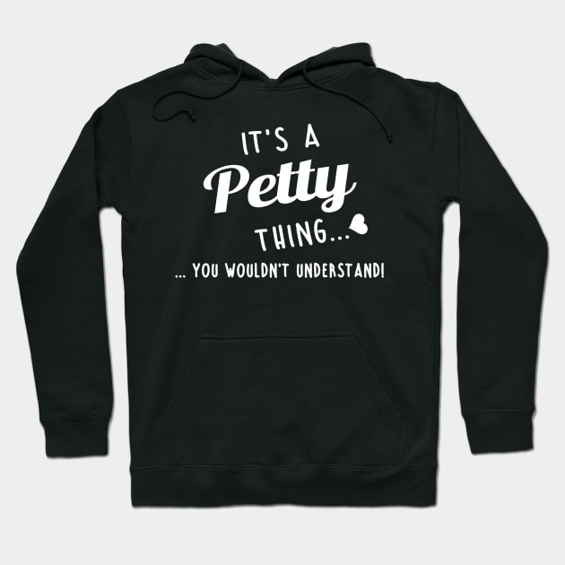 Its A Petty Thing You Couldnt Understand Hoodie by SabraAstanova